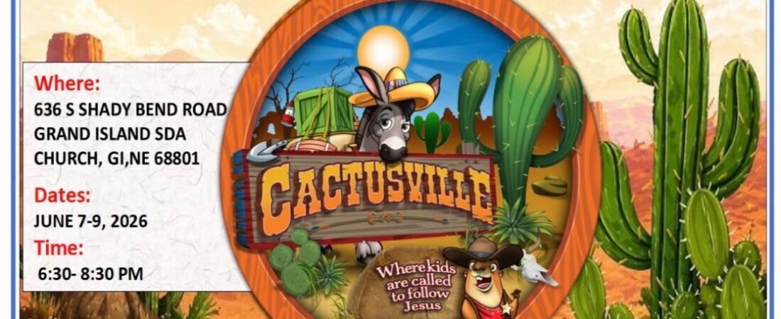 Cactusville – Vacation Bible School 2026